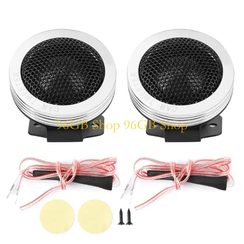 96GB Compact Vehicle Sound Tweeters Speakers Offering Rich Highs And Simple Setup 2pcs