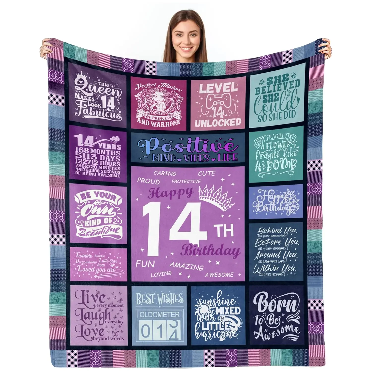 Best Blanket Gifts for 14 Year Old Girls, Birthday and Holiday Gifts