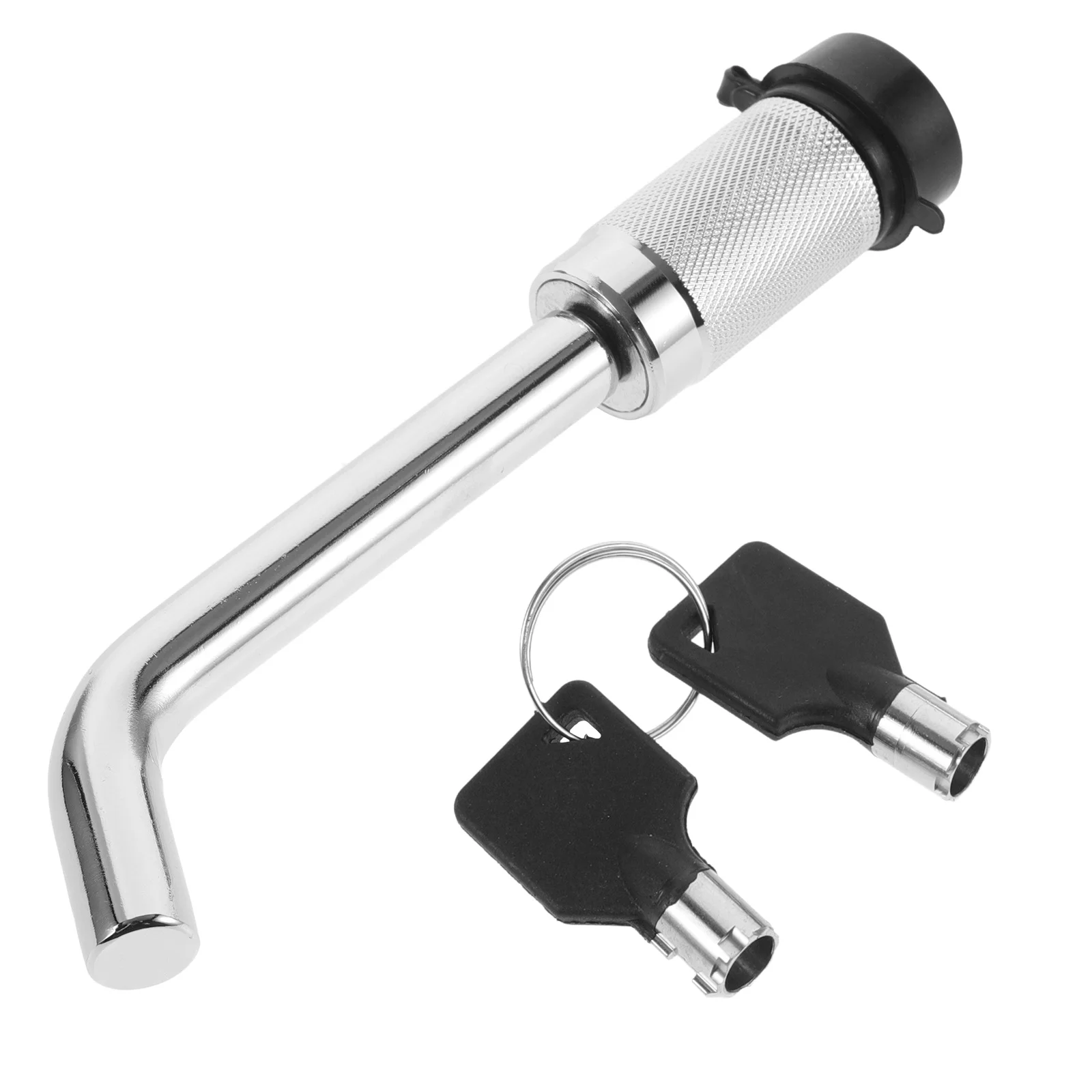 

Trailer Hitch Lock Heavy Duty Anti-Theft Security For Rv Off-Road Trailers Cast Steel Hitch Locking Pin Portable Receiver