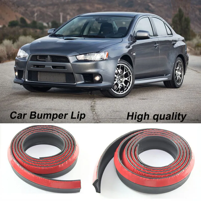 

Car Bumper Lip For Mitsubishi Dingo Dion Mirage Lancer GSR Evolution Car Body Kit Strip Front Tapes Body Chassis Side Protection