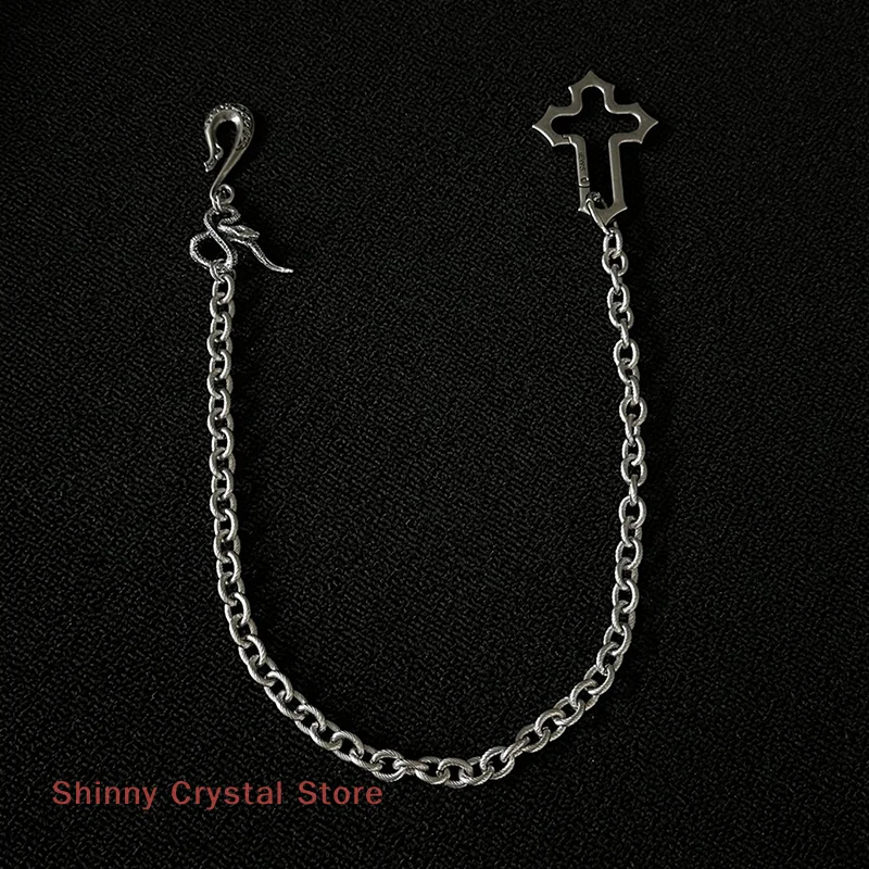 Y2K EDC Carabiner Key Clip, Religious Cross Crucifix Design, Perfect for Men and Hiking;