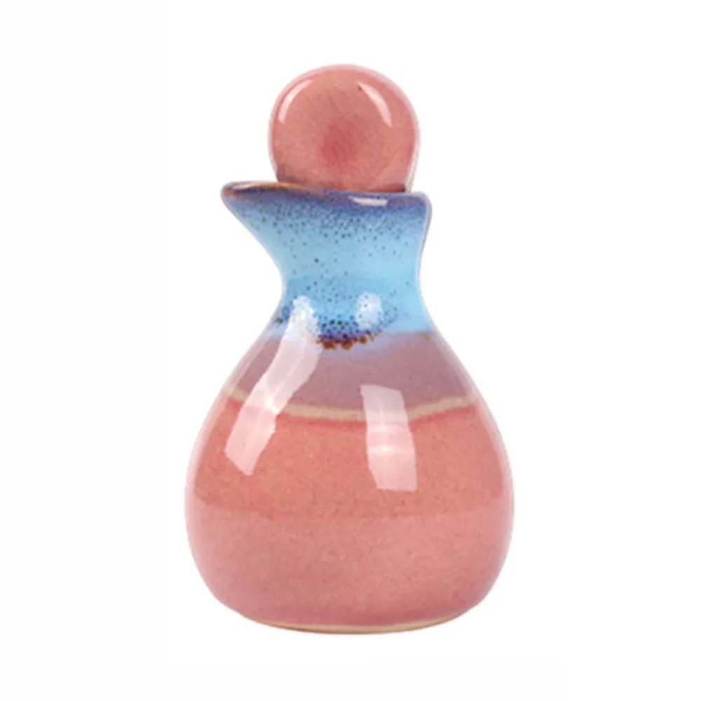 

Multicolor Refillable Essential Oil Bottle Durable Vintage Cosmetic Container Mini Random Color Oil Dropper Bottle Home Hotel