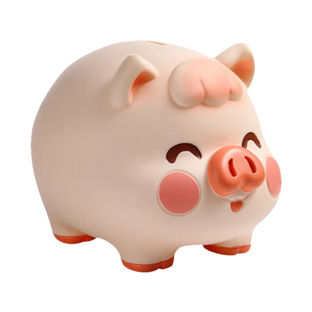 Kleine Vinyl Spaarpot Cartoon Onbreekbaar Geldbesparende Pot Muntbank voor Jongens Meisjes Geldpot Leuke Muntbanken