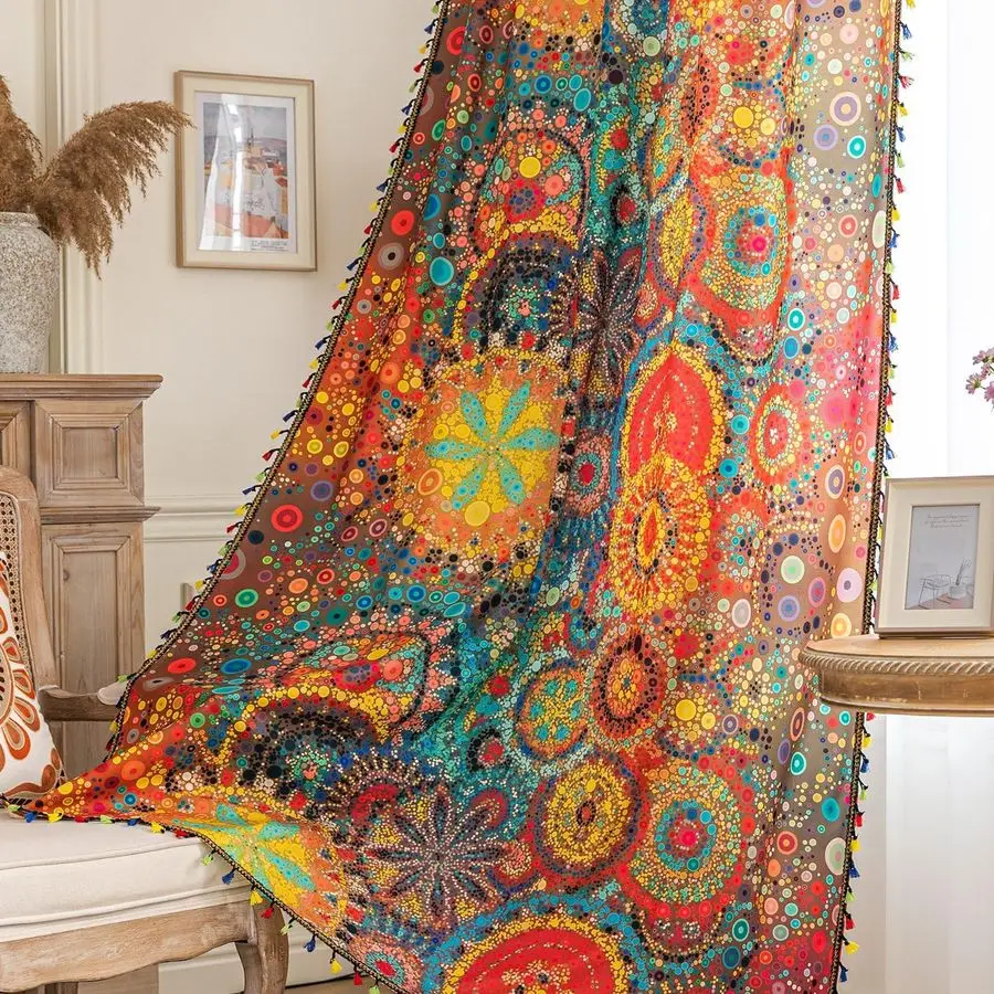 Curtains Geometric … - image