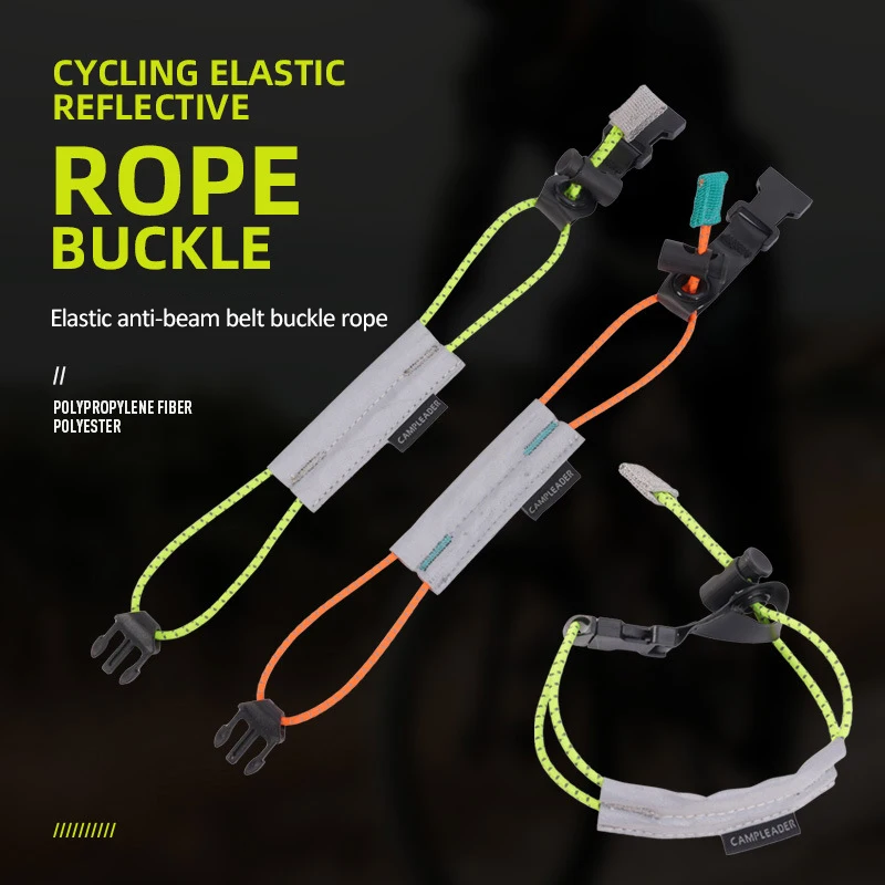 Cycling Reflective Ankle Leg Bands Outdoor Bicycle Running Band Trousers Pant Clip Strap Safety Fits Tightly Elastic Rope Buckle