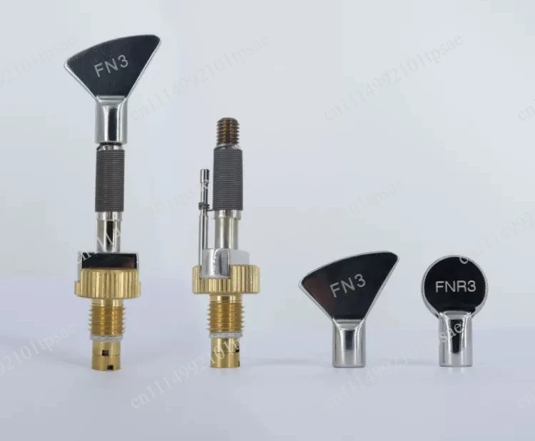 Leather Creaser Tips Creasing Tool French Fan Shape Heater Head M5 Thread for Making Arched Edge And Creasing Decoration Line