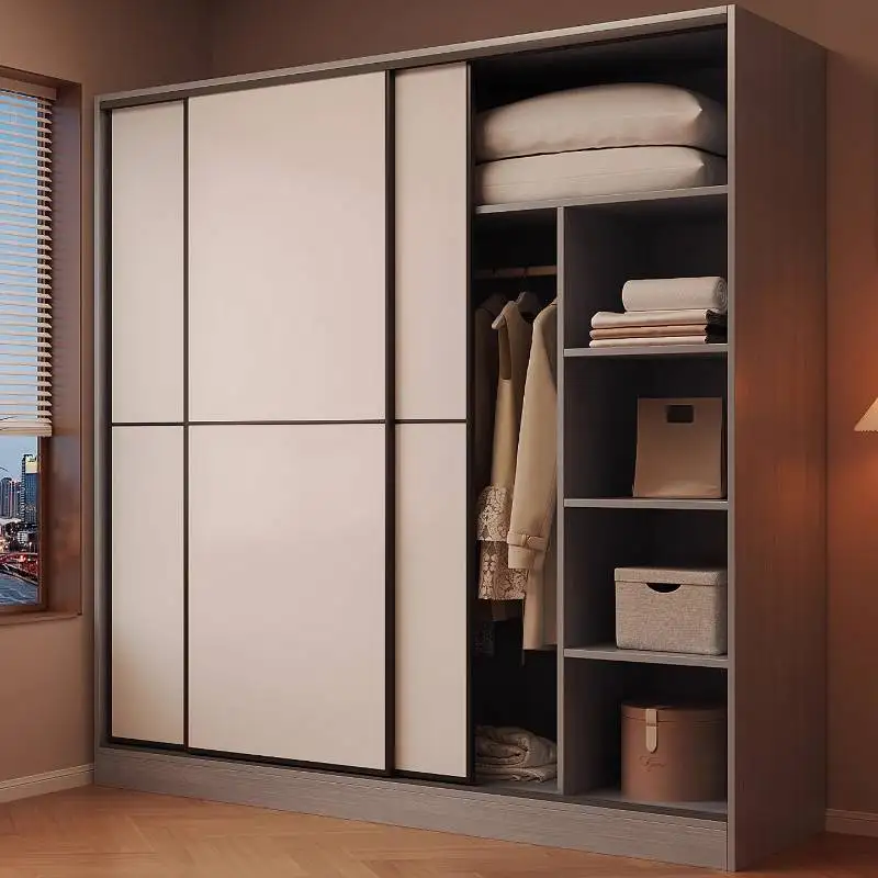 

Decoration Luxury Wardrobes Adults Tall Cabinet Mirror Dresser Wardrobes Wooden Drawers Armadio Guardaroba Bedroom Furniture