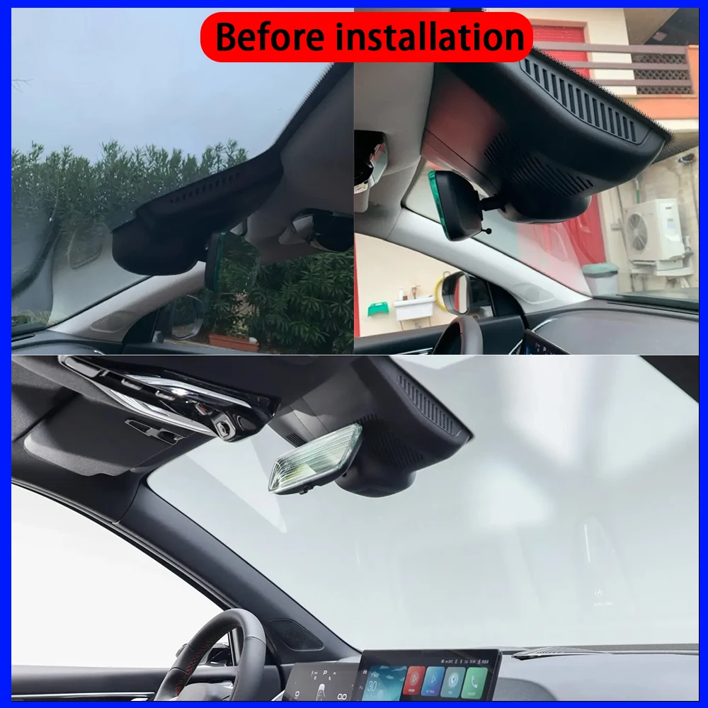 HighCam for BAIC Beijing 5 X55 Mofang Tiger Six Cirelli 4 2022-2026 OEM 4K DVR Dash Cam Front Rear Camera WiFi Video Recorder