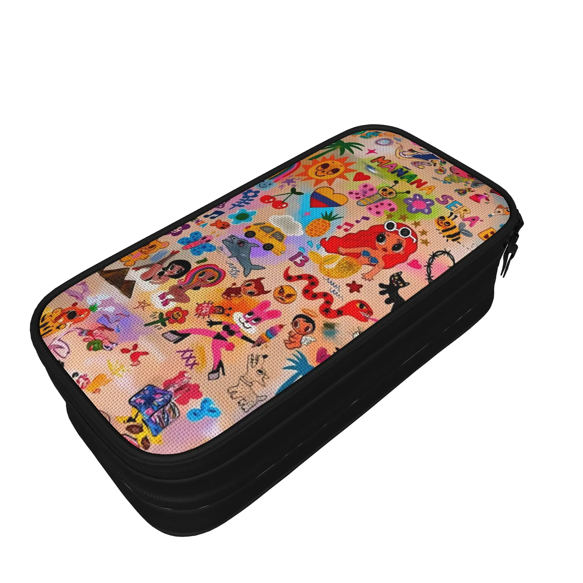 

Singer Karol G Pencil Cases New Reggaeton Urban Pop Music Pen Box Bag Girls Boys Big Capacity Students School Gift Pencilcases