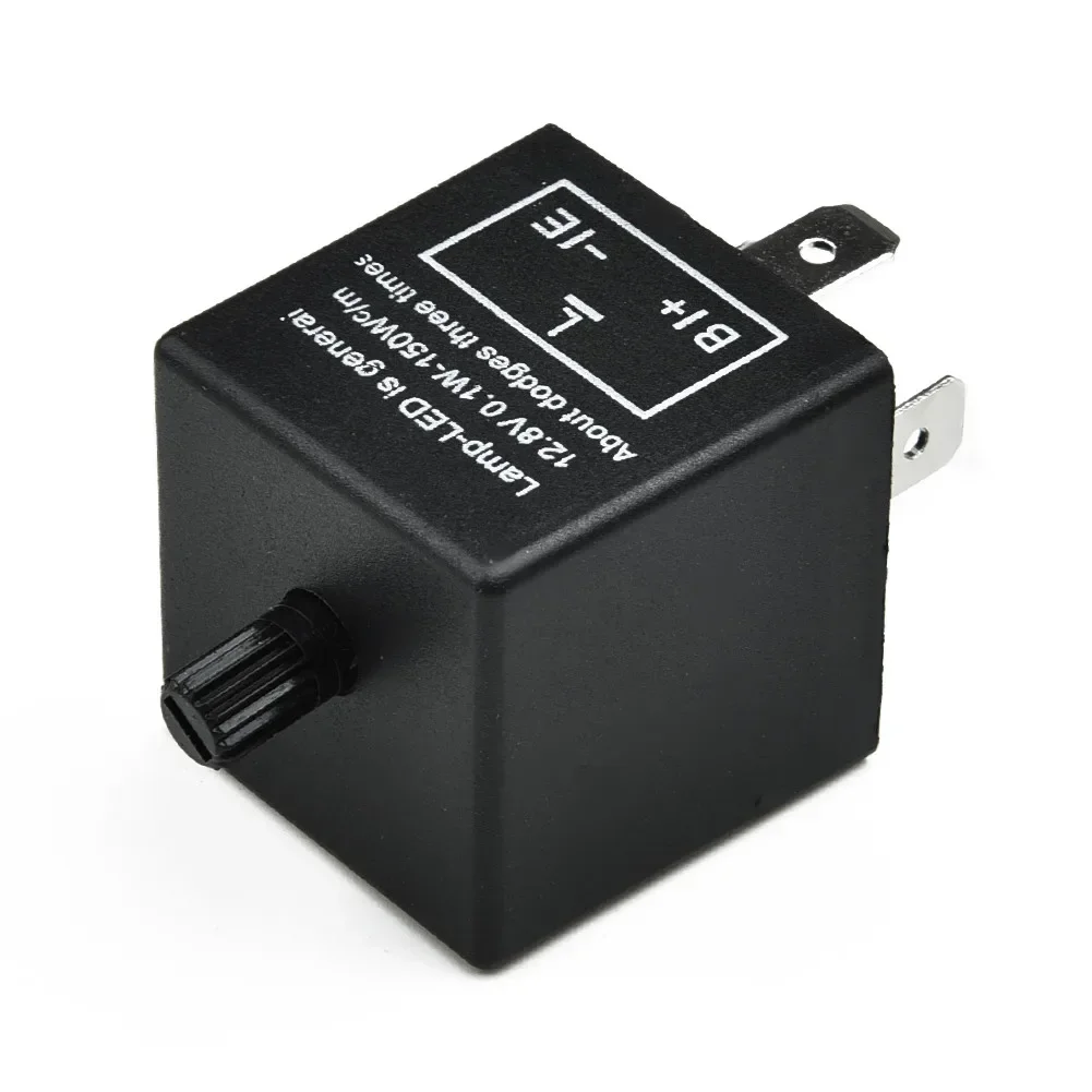 Flasher Relay Flasher Relay Solve LED For Turn Signal Problems With 12V Flasher Relay Waterproof And Durable Design