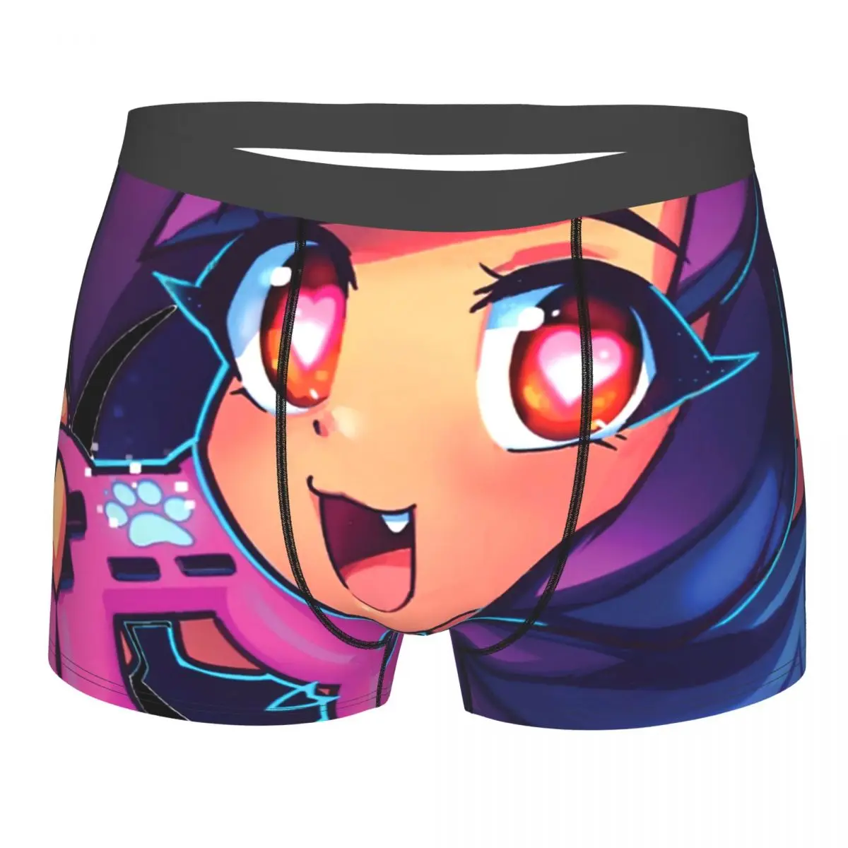 Aphmau With Video Game Underpants Breathbale Panties Male Underwear Print Shorts Boxer Briefs