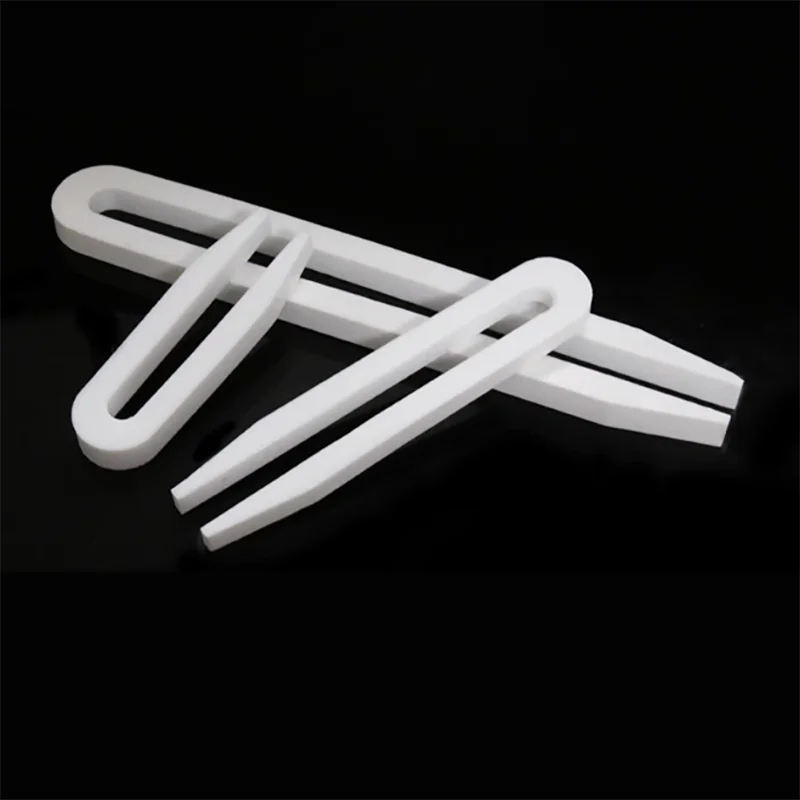 Laboratory PTFE acid and alkali corrosion resistant tetrafluoroethylene clamps resistant to high temperature 100mm150mm200mm250m view 3