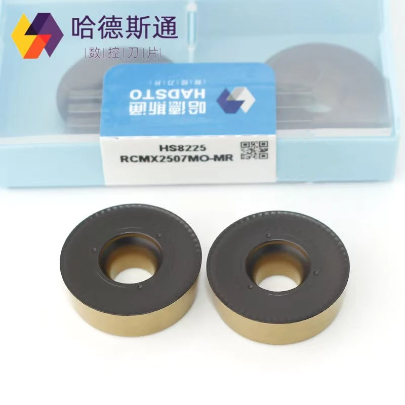 

Hadsto 100% Original Rcmx1606Mo Rcmx2006Mo Rcmx2507Mo Mr Hs8225 Lathe Turning Carbide Tool Imitation Milling Cnc Blade Processing Steel Parts