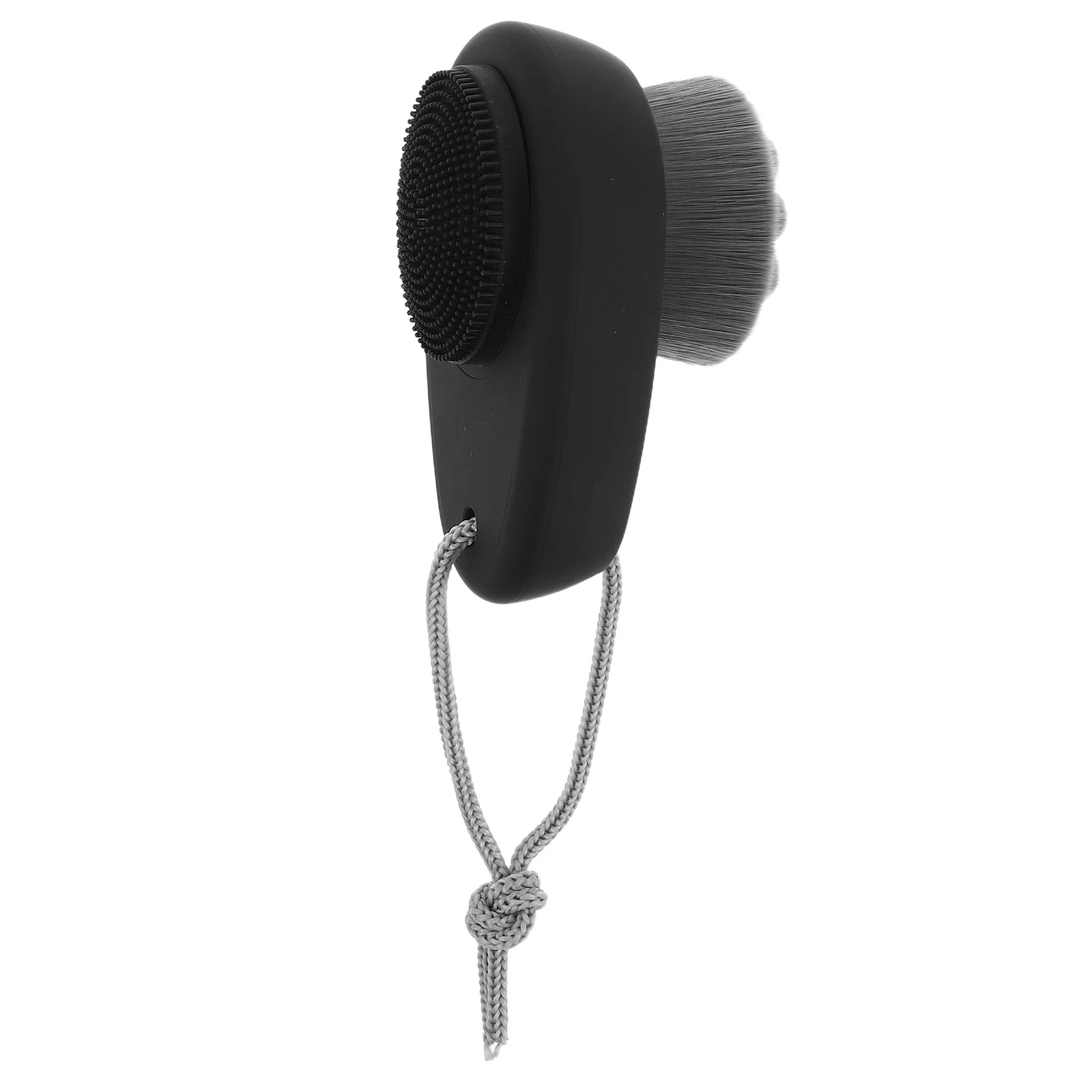 Dwustronna silikonowa szczoteczka do twarzy, miękki przyrząd do pielęgnacji skóry, głęboko oczyszczający pory, peelingujący masażer do twarzy do codziennego użytku.