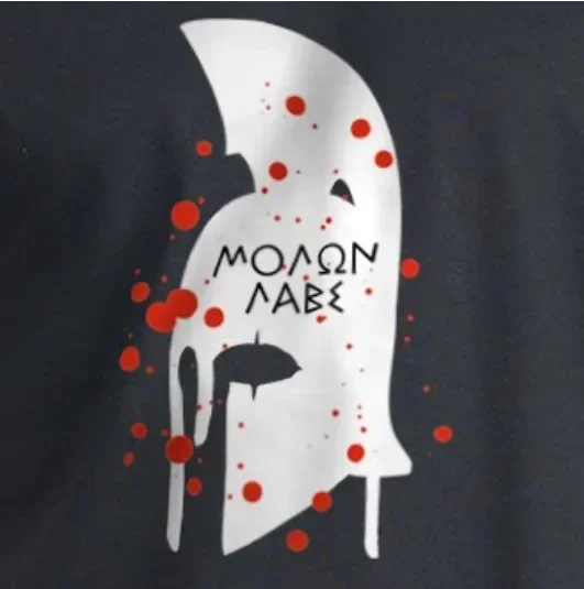 

Spartan Helmet Molon Labe T-Shirt 100% Cotton O-Neck Summer Short Sleeve Casual Mens T-shirt Size S-3XL