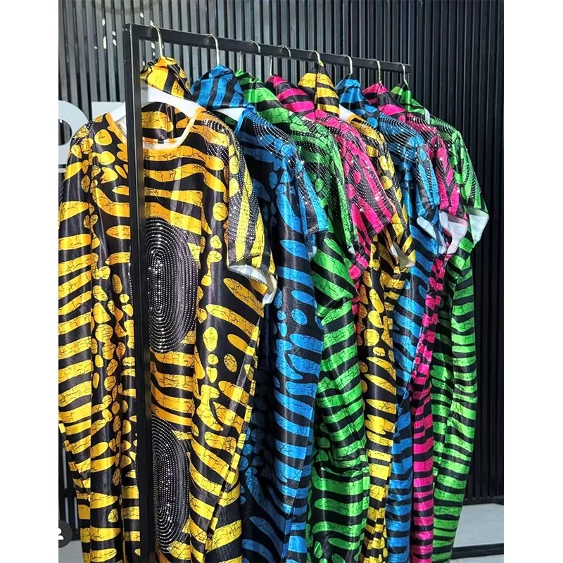 

African Dresses For Women Vetement Femme Dashiki Abaya Maxi Dress Africa Clothes Dashiki Ankara Dresses 2026 Spring Summer New