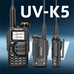 Quansheng UVK5 UV-K5 полный диапазон 50-600 МГц Большая дальность quansheng k5 Type-c рация Двусторонняя радиосвязь Любительское радио