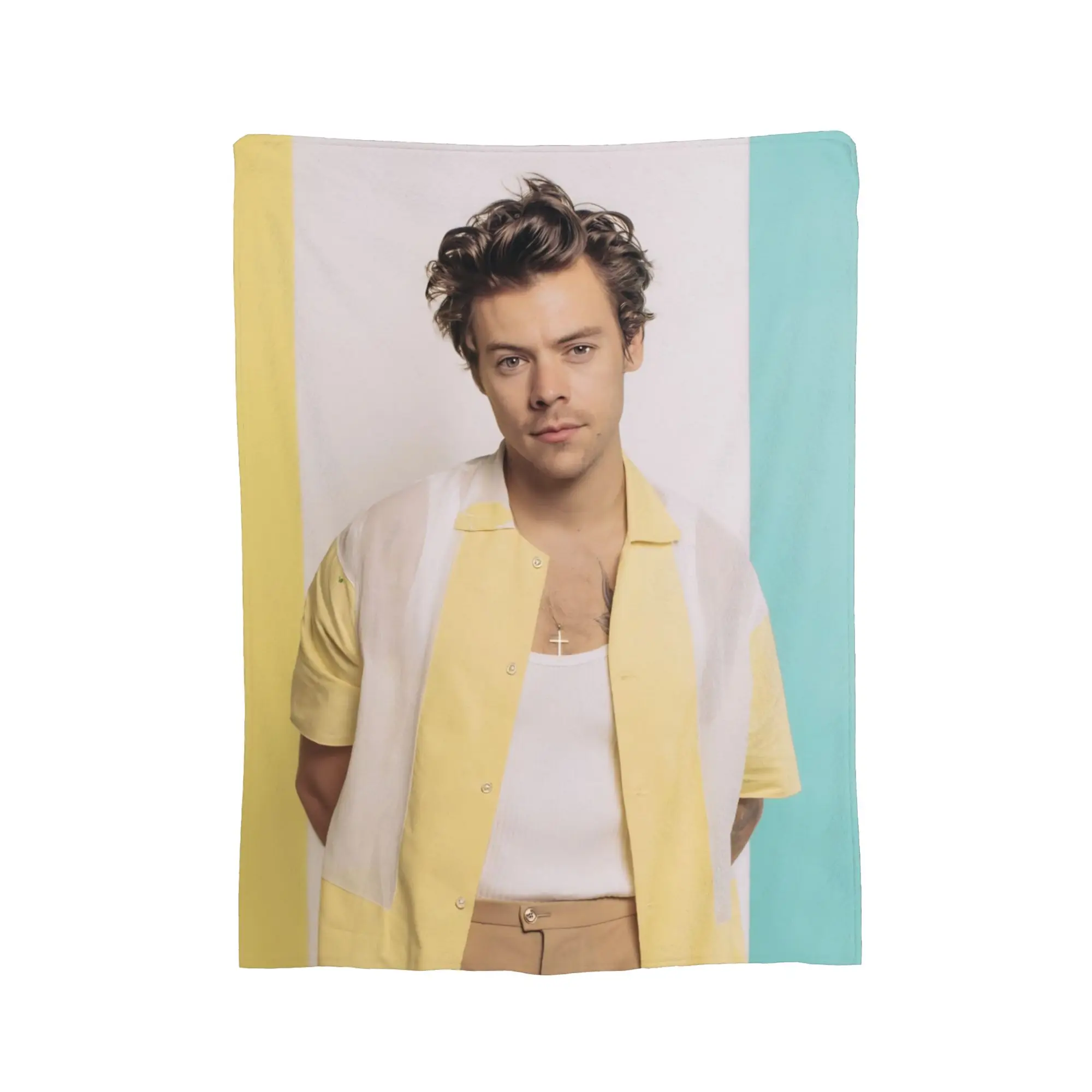 Harrys Styles Blanket Fleece Summer  Multi-function Warm Throw Blankets for Bed Bedroom Quilt