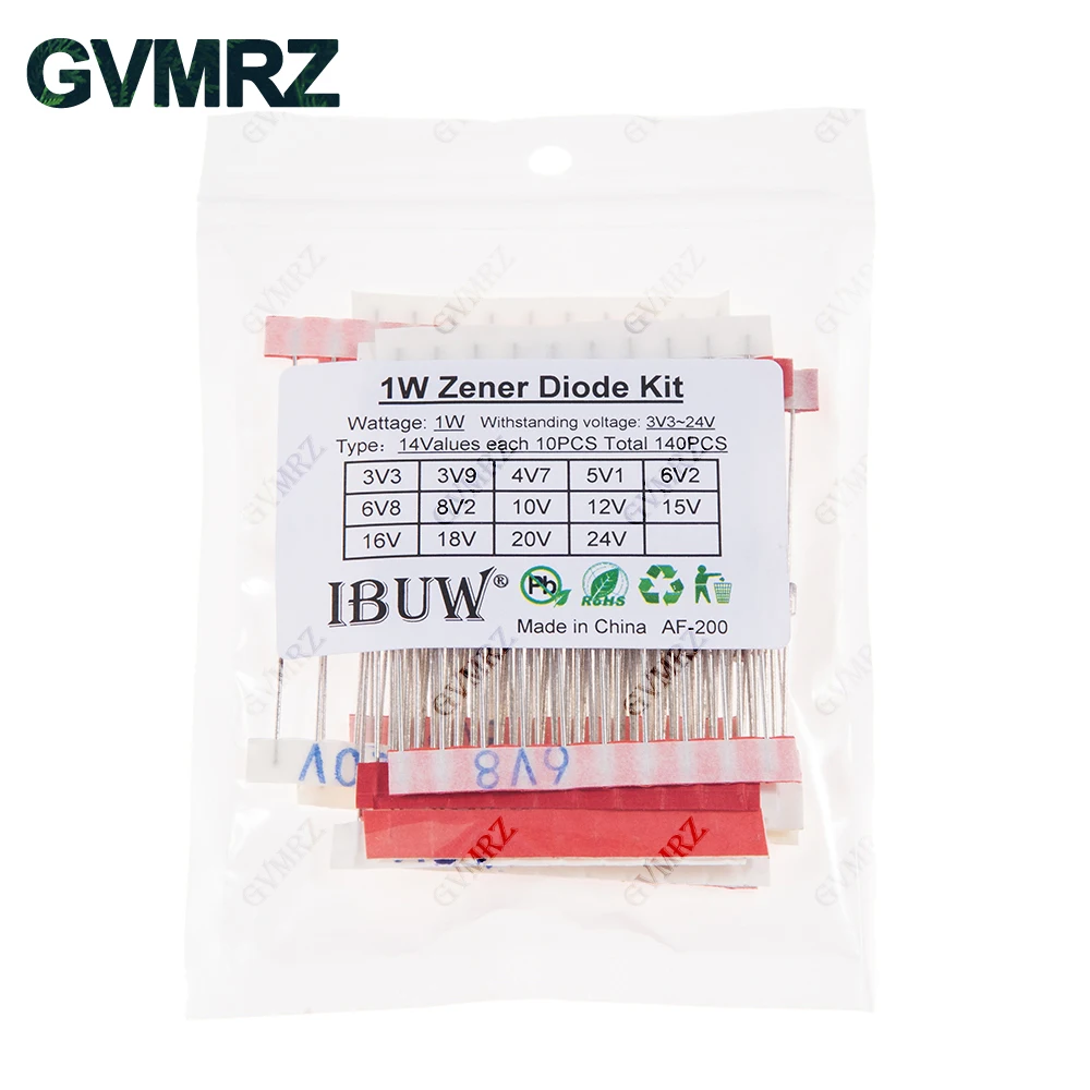 140Pcs/Lot 1W Zener…