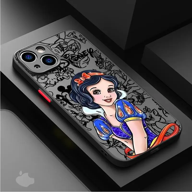 Чехол Disney Princess Jasmine для Apple iPhone 11 13 15 14 Pro Max 12 Mini 7 8 Plus XR X XS SE 6 6S, матовый чехол для телефона на заднюю панель