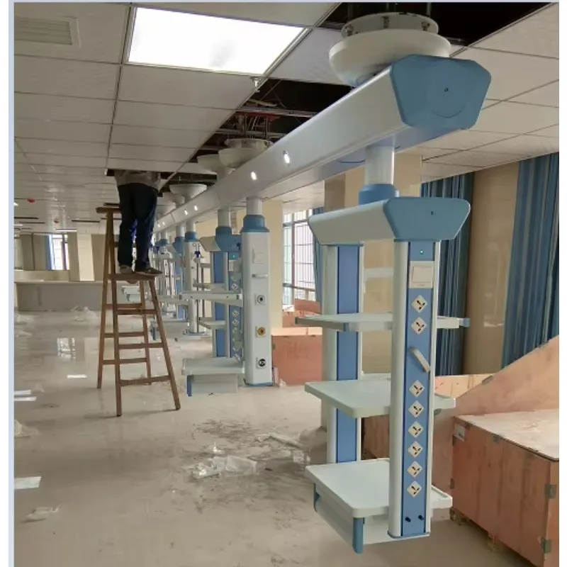 Mobile Lateral ICU Bridge, Adjustable Position Medical Unit for Hospital Critical Care Beds view 4