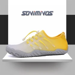 Soviomvos-sapatos de água antiderrapantes unisex para homens e mulheres, meias de natação e mergulho, sandália de praia plana, chinelo Seaside