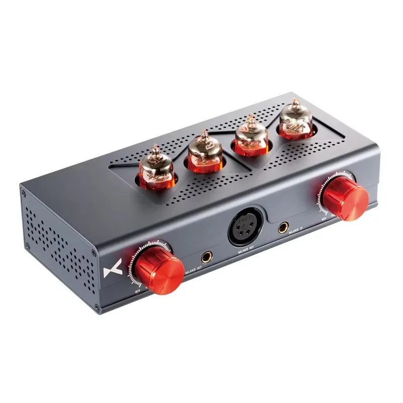 XDUOO MT-604 Hi-fi valve Headphone Amplifier Balanced Tube Headphone Amplifier 6J1 Pre amp XLR/4.4MM Balanced Input/Output Tube+