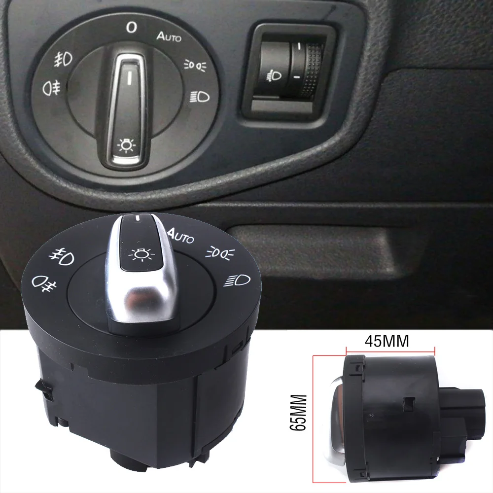 

Headlight Switch and Auto Headlight Switch Sensor For VW Golf 6 MK6 Tiguan Passat B6 B7 CC Touran Jetta 5ND941431B