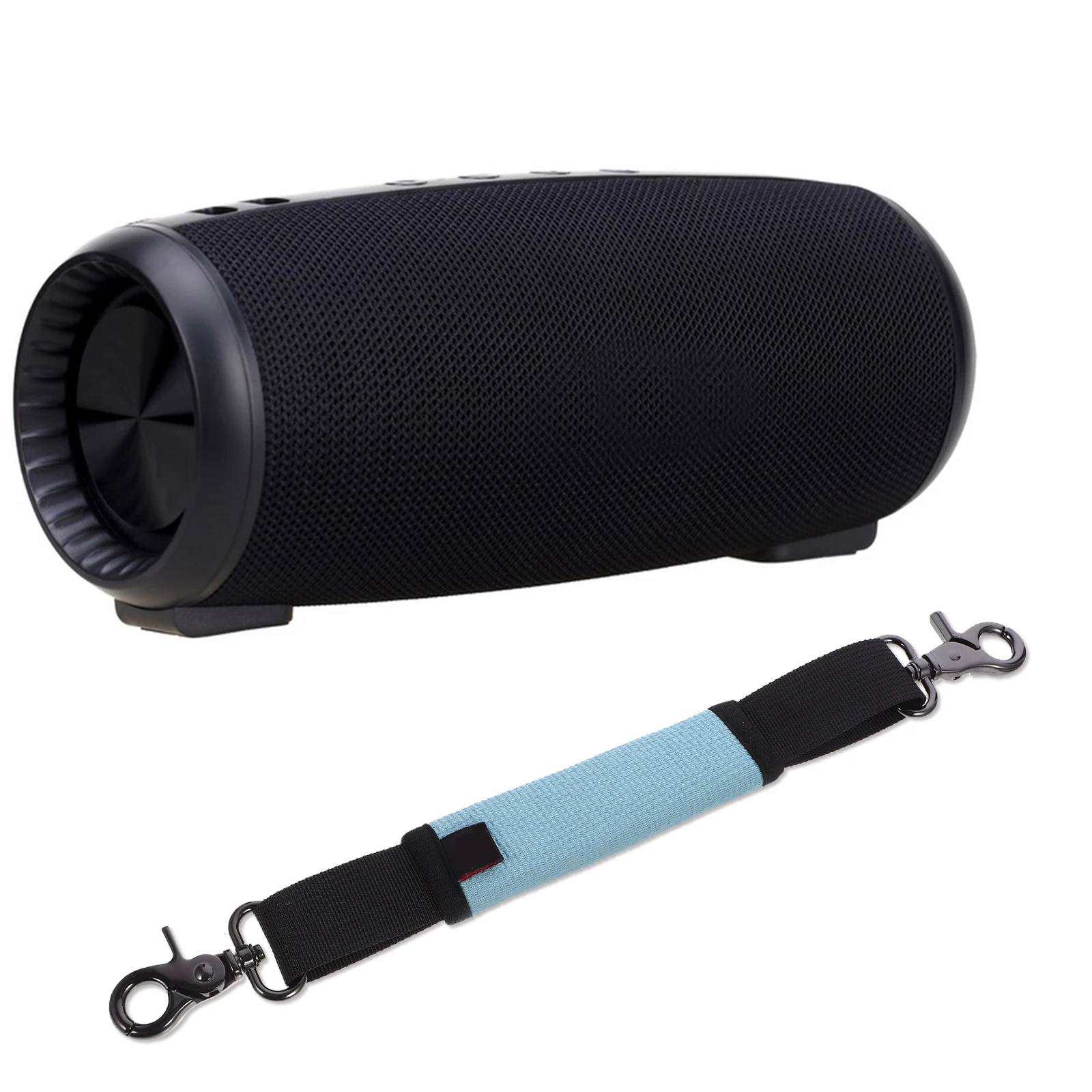 

Travel Accessories Portable Hand-held Lanyard Lanyards Speaker Strap Handle Sky-blue Zinc Alloy