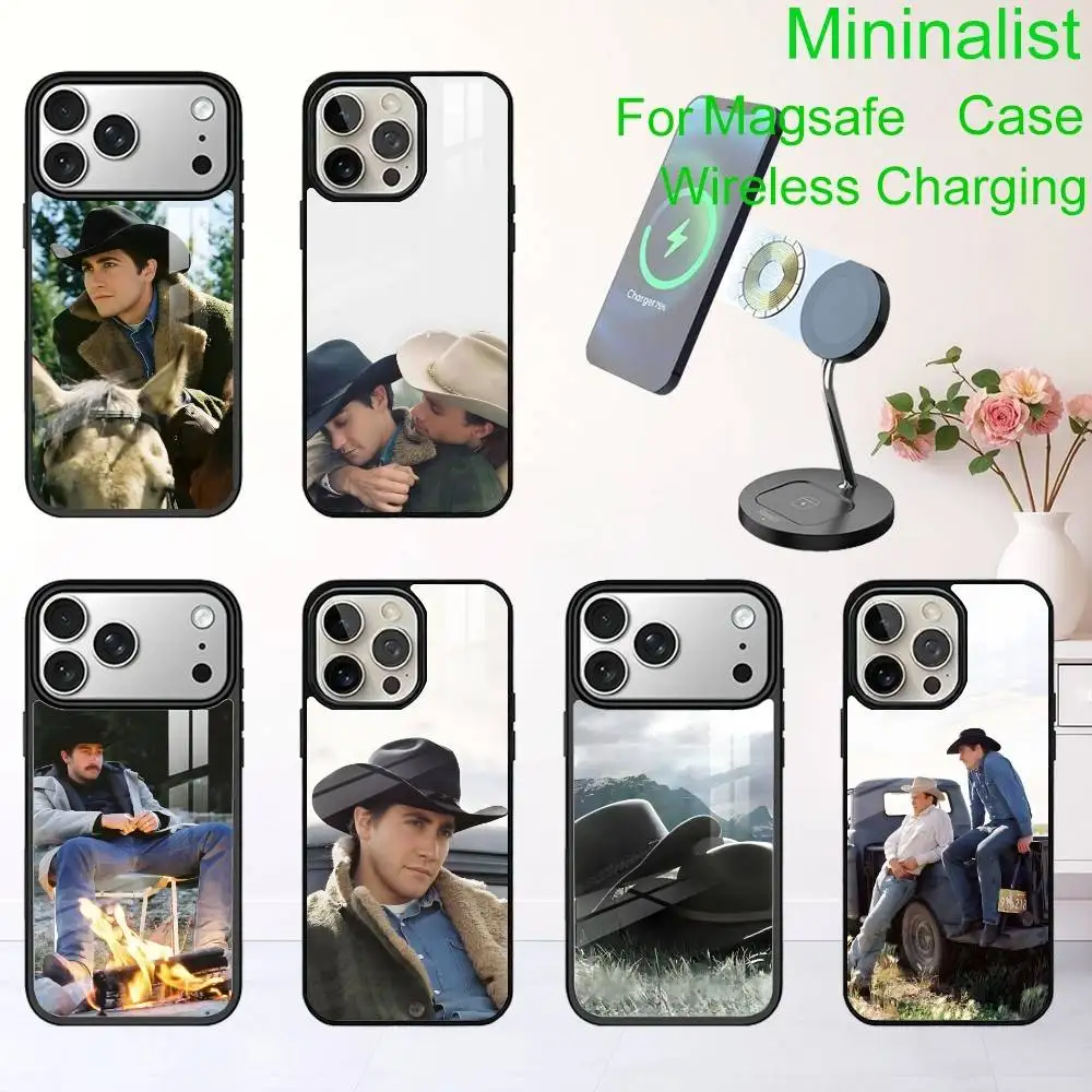 

Classic Movie B-Brokeback Mountain Phone Case For iPhone17,16,15,14,13 Plus,Pro Max Magnetic For Magsafe Wireless Charging