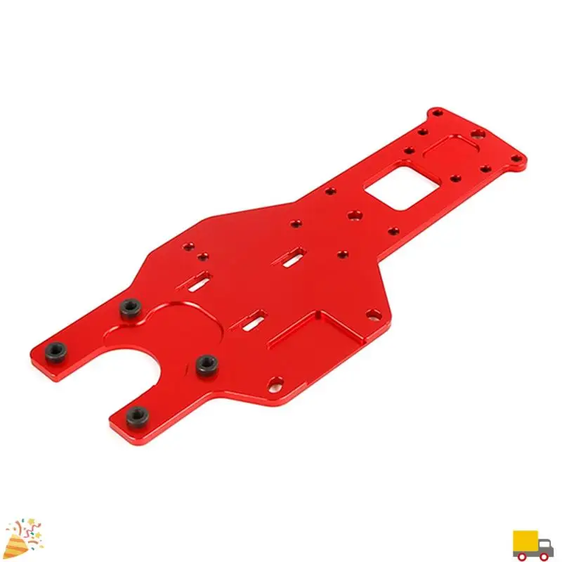 CNC Metal Thickening Lathe Rear Floor For 1/5 HPI ROFUN BAHA KM ROVAN BAJA 5B 5T 5SC TRUCK TOYS PARTS