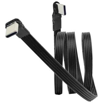 Type-C 2.0 남성-여성 연장 케이블 실용적인 다기능 내구성 휴대용 USB C 충전 와이어 커넥터 라인