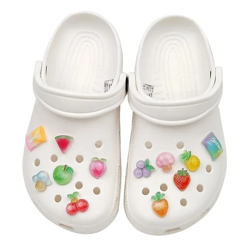 

Cute Fashion Charms for Crocs Love Shape Candy Shoes Charms for Crocs Accessories Clogs Small and Exquisite Girl Gifts