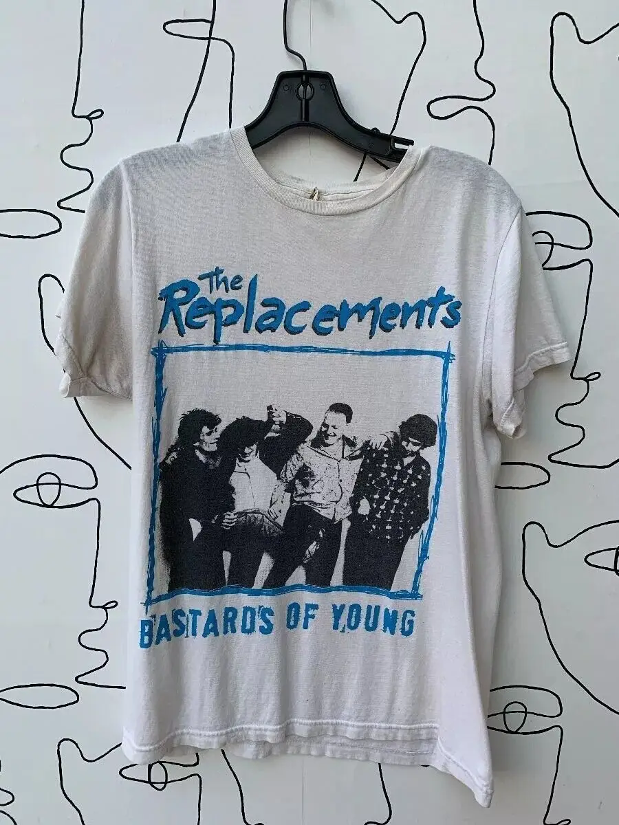 The Replacements White Heaven Cotton T Shirt Reprint Kh4785