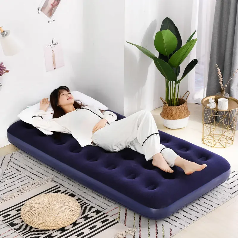 Beleza acampamento cama rainha beliche inflável moderna cápsula economia de espaço cama viagem princesa couro cama lounge suíte móveis