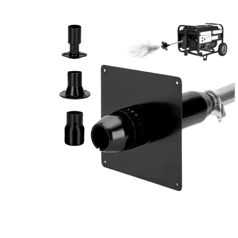 Generator Exhaust Noise Reduction Kit Muffler Accessory For Safe Exhaust Discharge