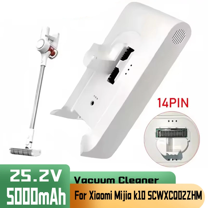 

Original K10 Battery Pack for Xiaomi Mijia K10 Handheld Cordless Vacuum Cleaner Parts Li-ion Battery Replacement Accessories