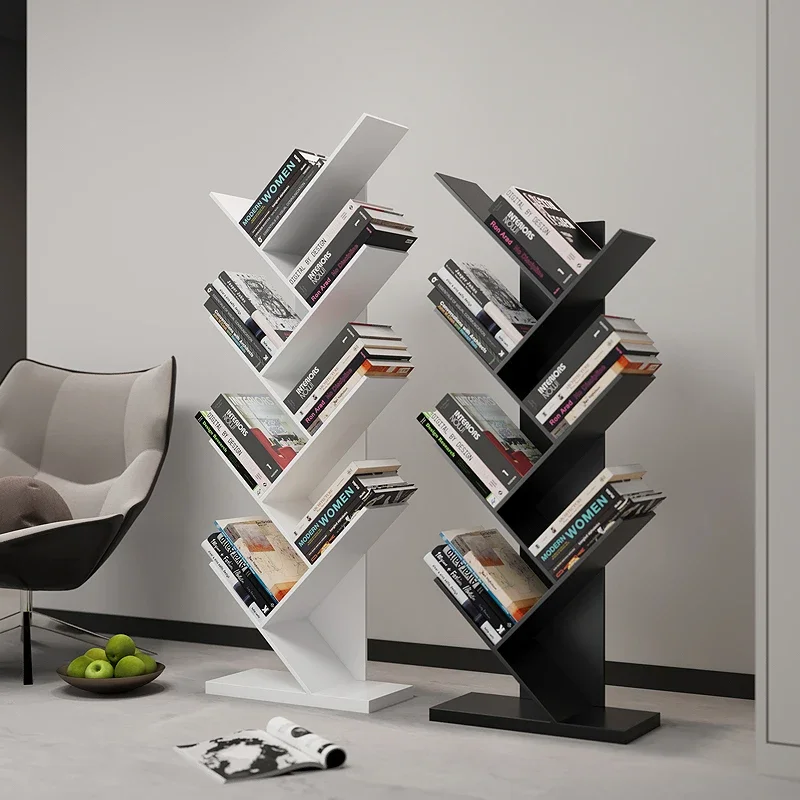 Display Story Bookcases Storage Personalized Luxury Aesthetic Slim Book Shelf Living Room Nordic Open Librero Home Furniture