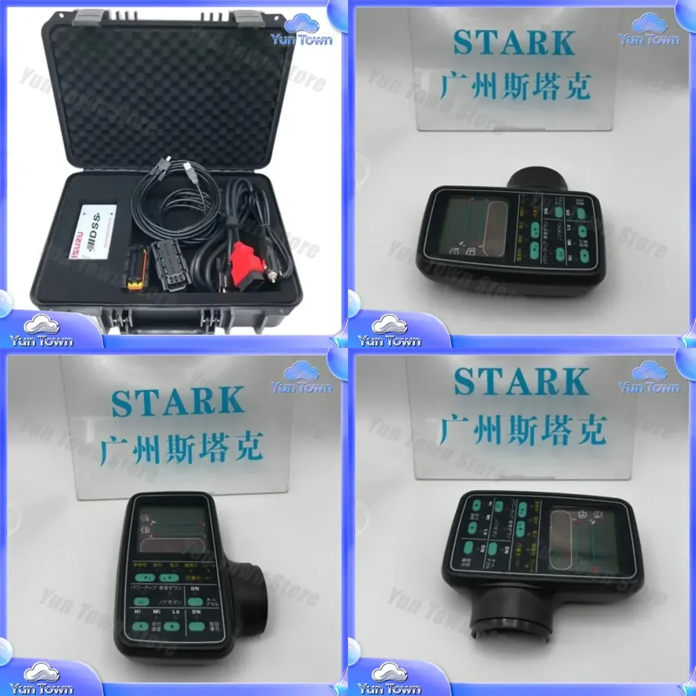 for Isuzu 4HK1 4JJ1 6UZ1 Excavator Truck Diagnostic Tool Electrical Equipment Detector Sweep Tester for Heavy Duty