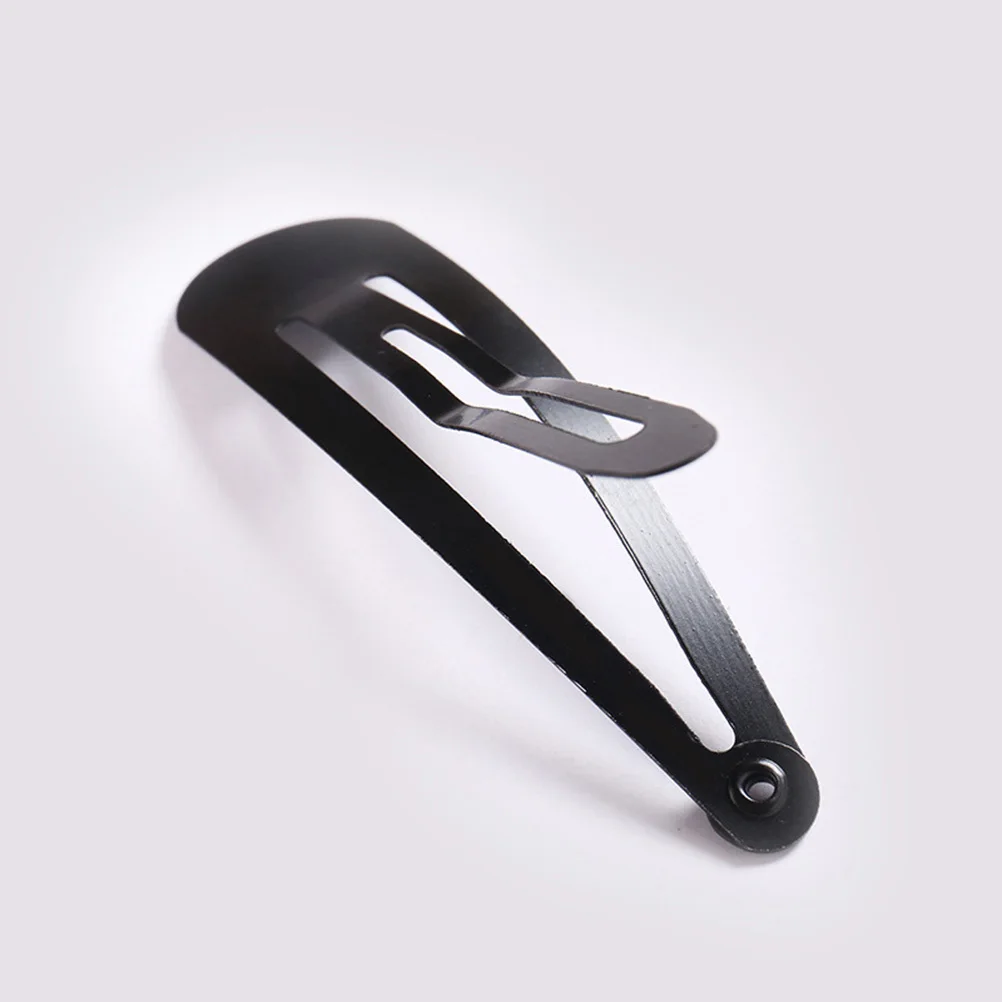 

50pcs Stylish Water Drop Hair Clips Metal Snap Barrettes for Women Hair Accessories Epoxy Headdress Trendy Design