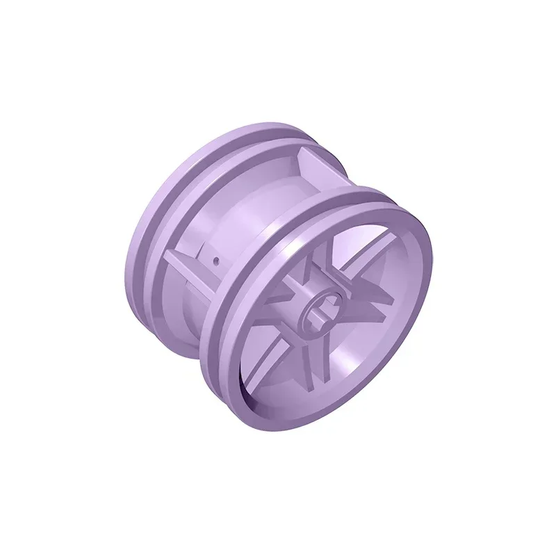 Gobricks Building Blocks GDS-1231 Koło 30,4 mm gł. x 20 mm bez otworów na kołki i wzmocnione obręcze kompatybilne z zabawkami lego 56145