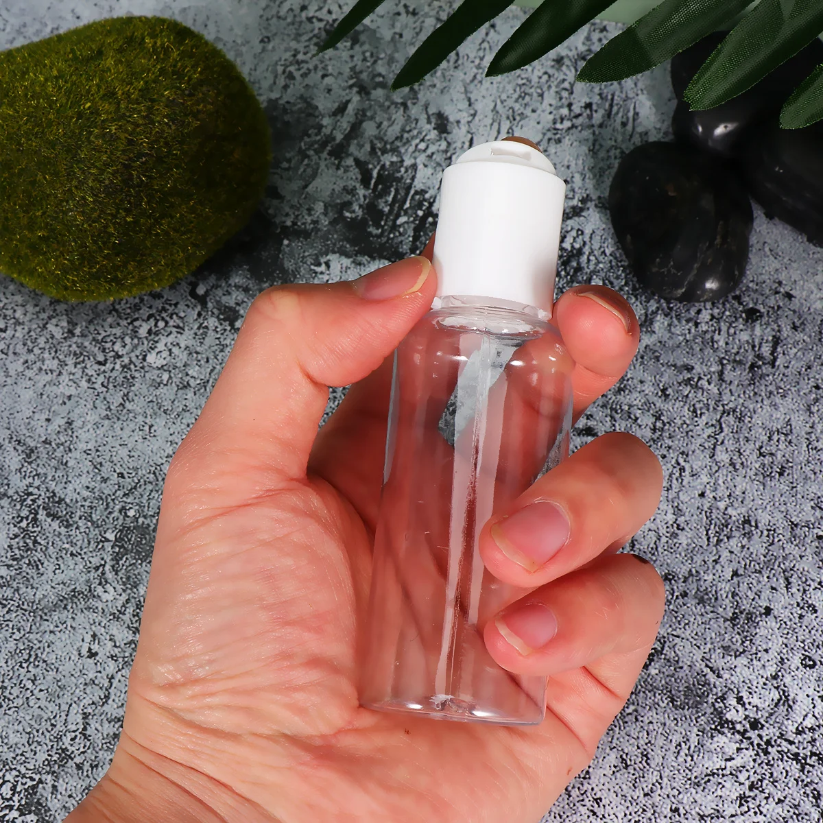 

10Pcs 50Ml Refillable Travel Bottles Pet Material Leak-Proof Lightweight Liquid Organizers for Shampoo Lotion Face Wash Body