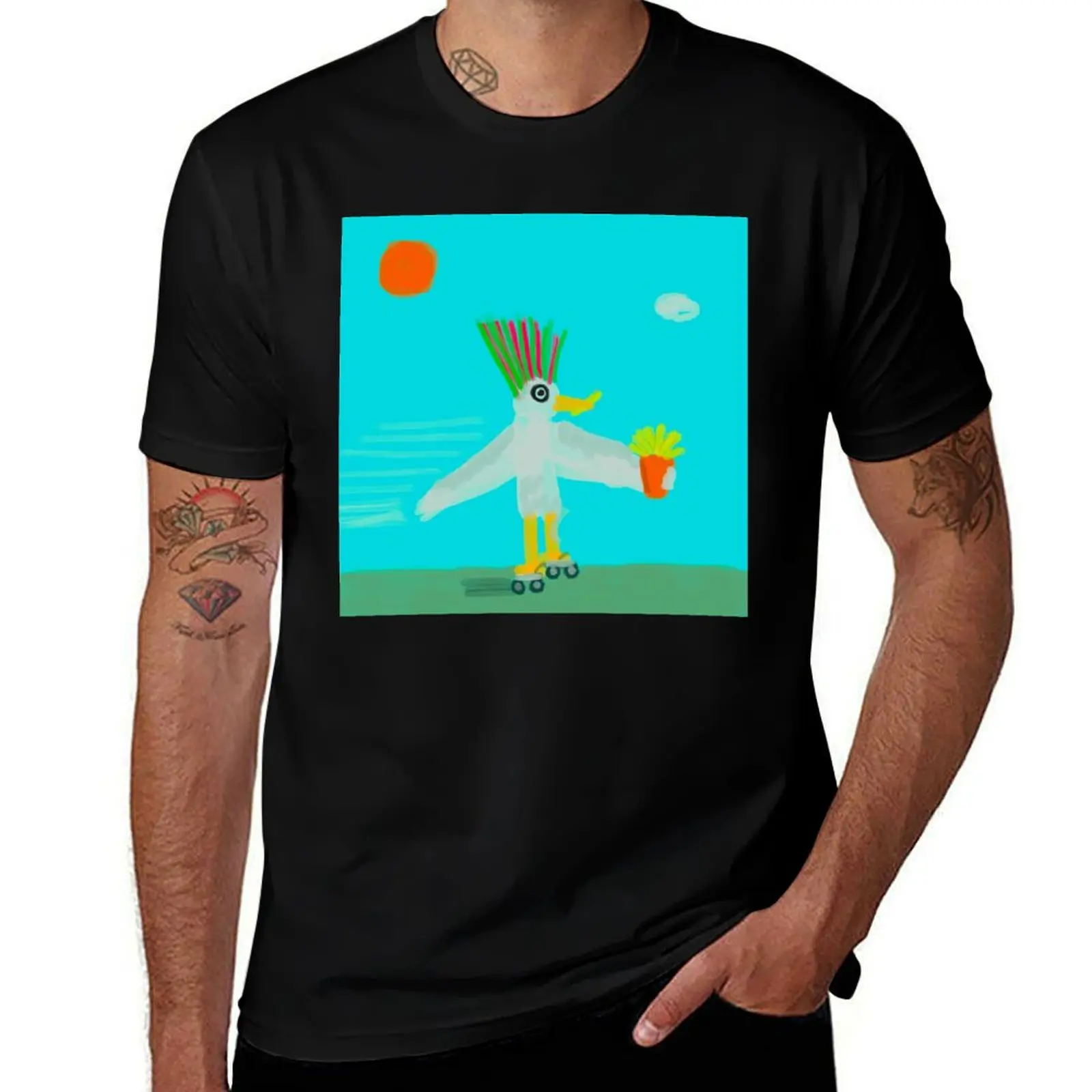 

Chip Thief T-Shirt anime figures vintage clothes men workout shirt