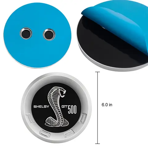 15cm SHELBY GT 500 emblem klistermärke bagagerumsklistermärke för Ford Mustang Cobra LAGUNA SECA 2.3T Ford klistermärke Mustang baklucka dekaler 10 best sales Shelby GT500 tillbehör - №1