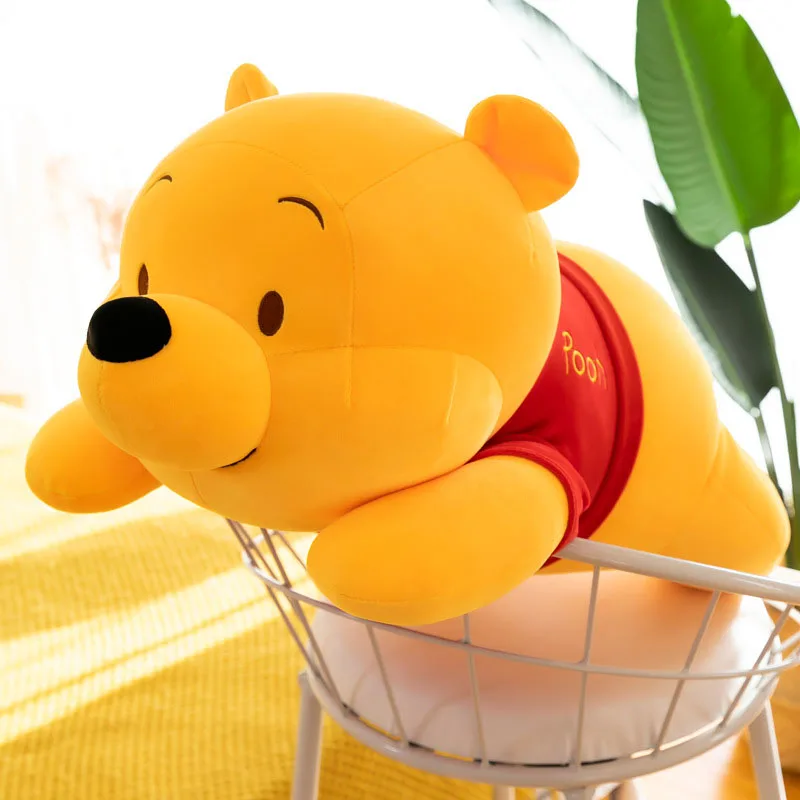 Disney Winnie The Pooh Plush Toys Soft Stuffed Doll Anime Pillow Cartoon Pooh Bear Plush Doll Birthday Gift Xmas Gifts