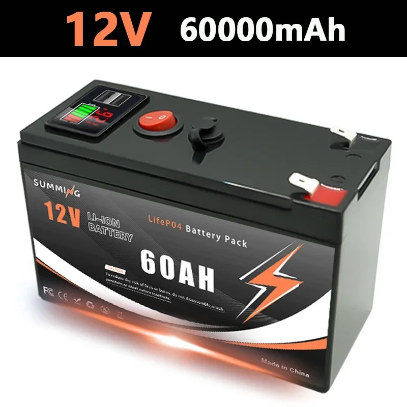 Lithium 12V 150Ah LiFePO4 Deep 4000+ Cycles Batterij Oplaadbare batterij voor verlichting, elektrische wielen, zonne-energie/windkracht, kleine UPS