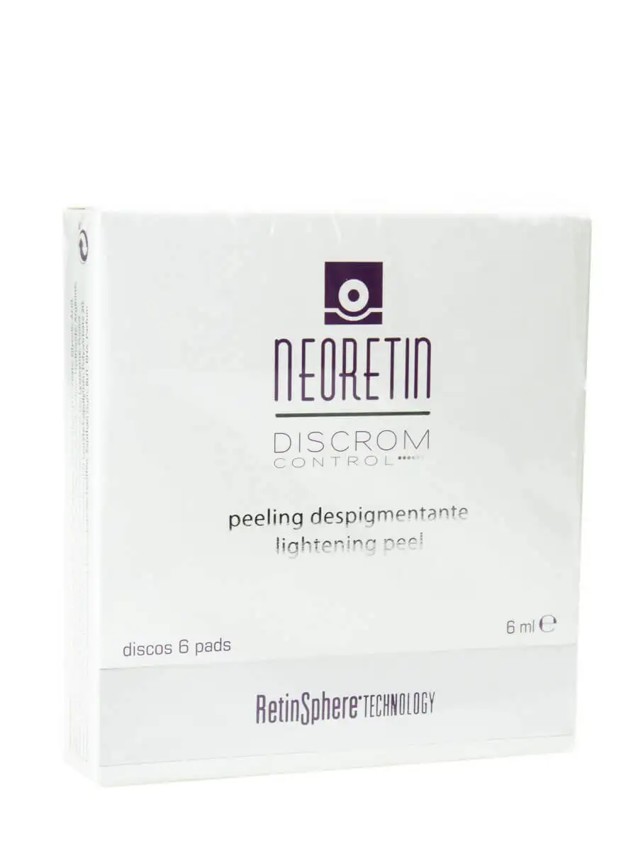 Neoretin DISCOM control peeling depigmentant 6 discs-intense exfoliating and depigmenting activity