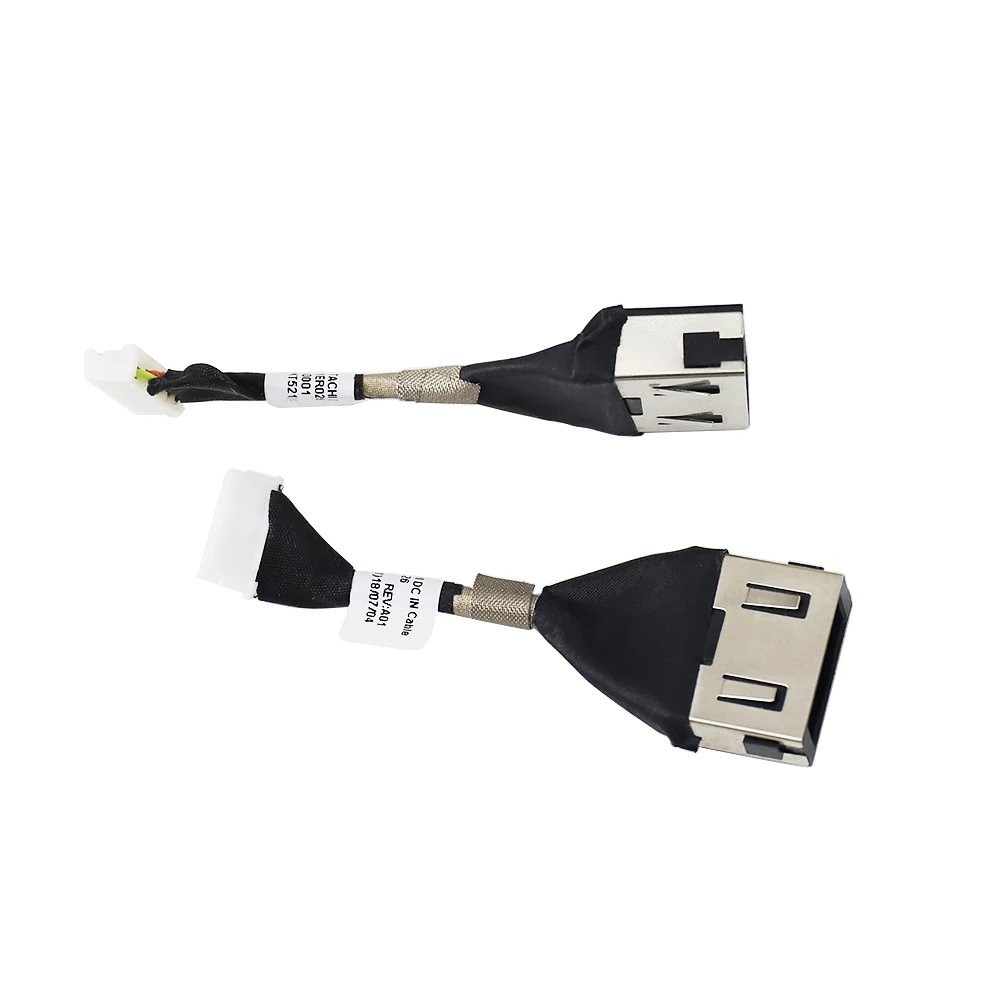 Разъем питания постоянного тока, жгут проводов, кабель подходит для Lenovo ThinkPad T570 P51S 450.0AB08.0001 01ER026