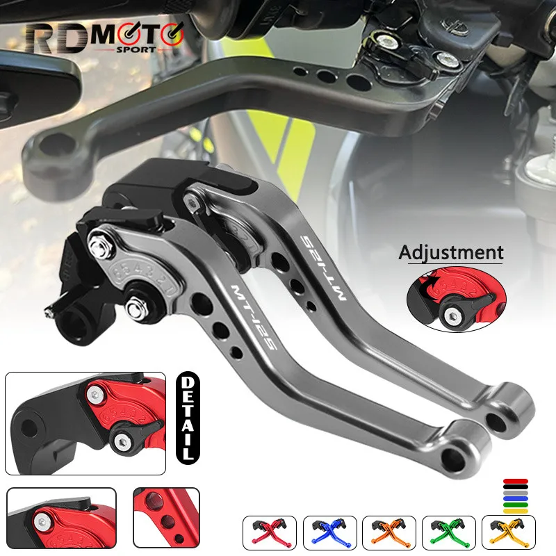 

New For YAMAHA MT-125 2020 2021 2022 2023 2024 YZF R125 2014-2017 Motorcycle Adjustable Brake clutch Handle levers mt125 yzfr125