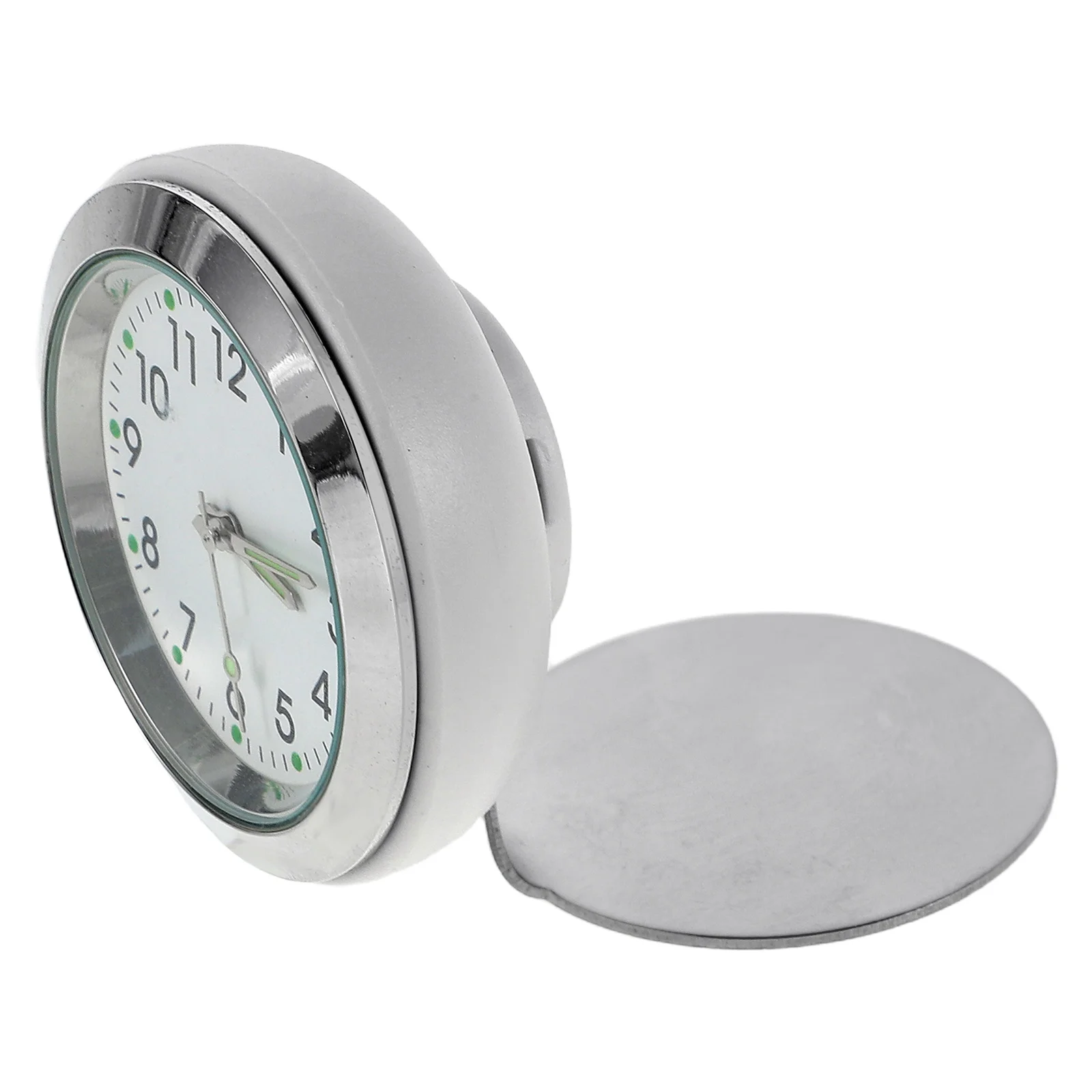 

Automotive Electronic Clock White Dash Quartz Accurate Time High Definition Digital Screen Stylish Design Durable Craftsmanship